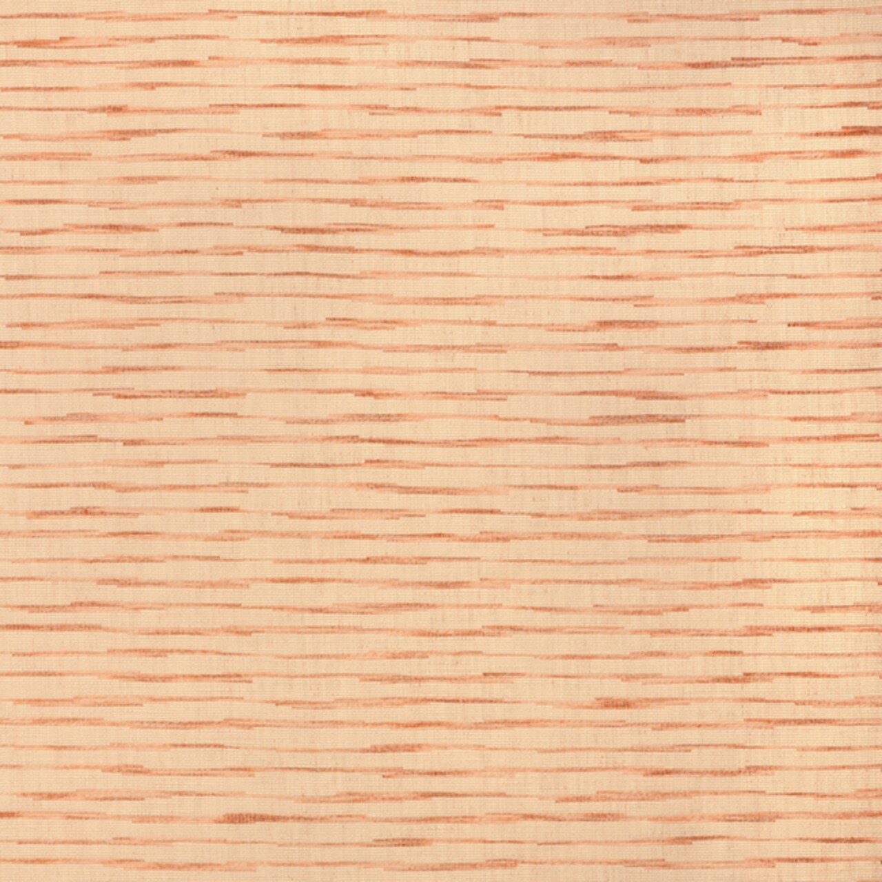 1 Yard Torin Warm Earth Tone Horizontal Striped Cotton Linen Fabric for Interiors